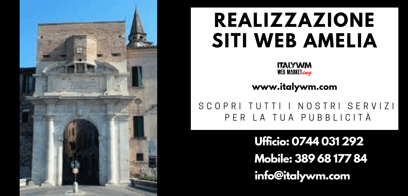 Realizzazione siti web Amelia Italy Web Marketing