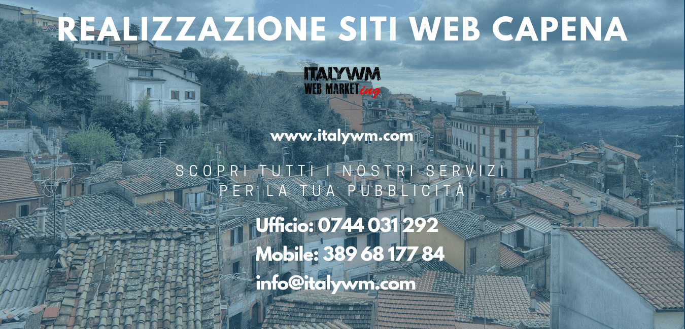 Realizzazione siti web Capena Roma italy web marketing