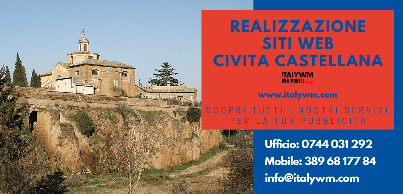 Realizzazione siti web Civita Castellana Viterbo italy web marketing