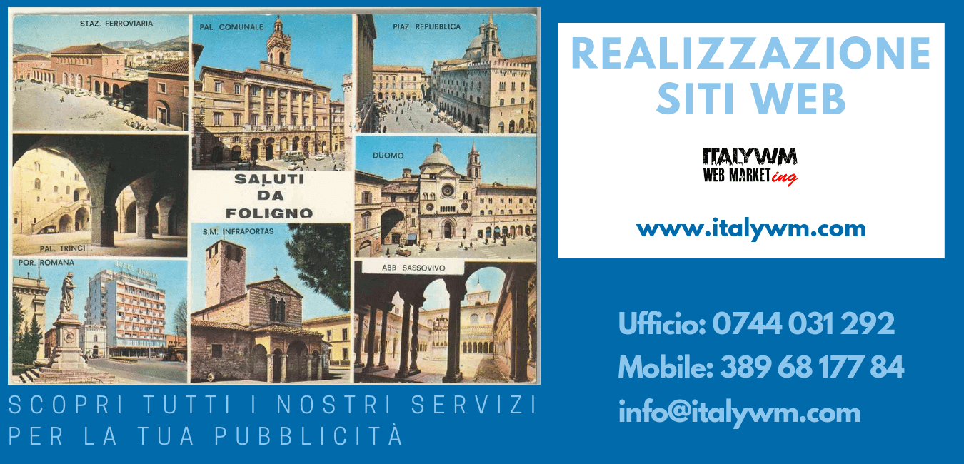 Realizzazione siti web Foligno italy web marketing