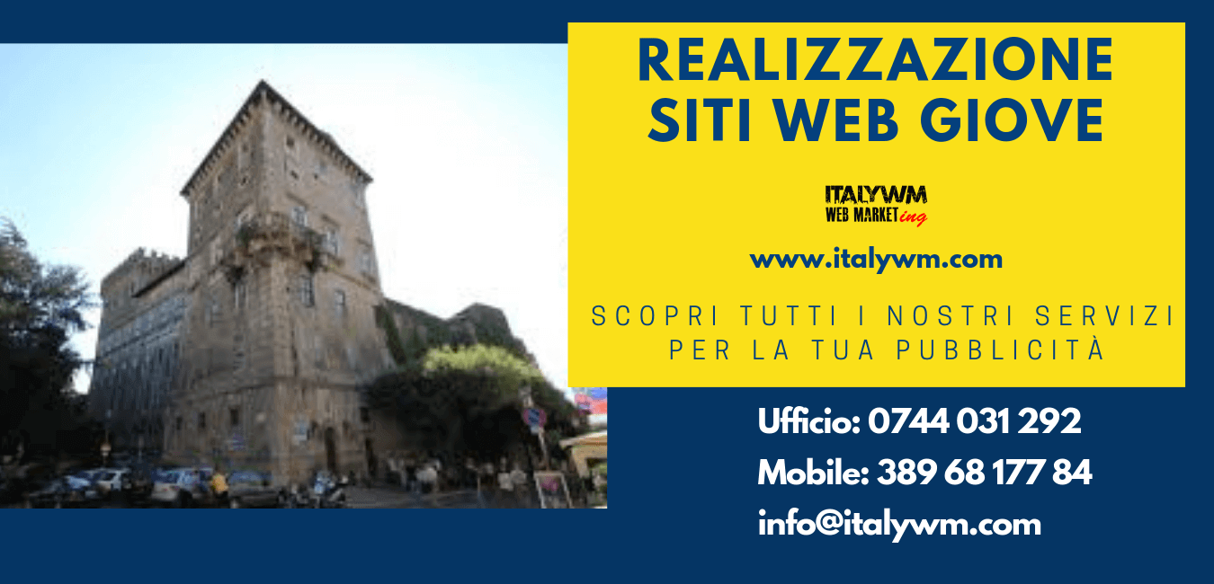 Realizzazione siti web Giove Terni Italy Web Marketing