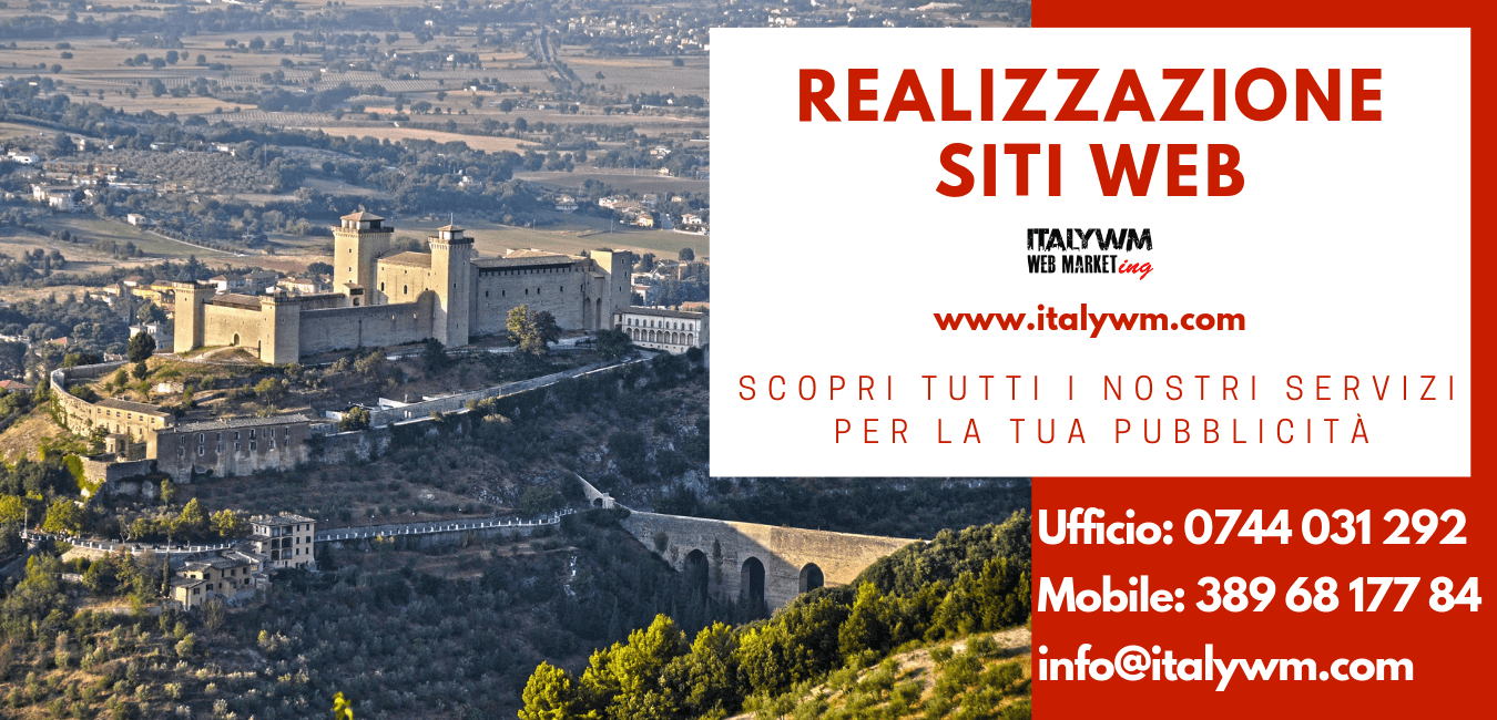 Realizzazione siti web Spoleto italy web marketing