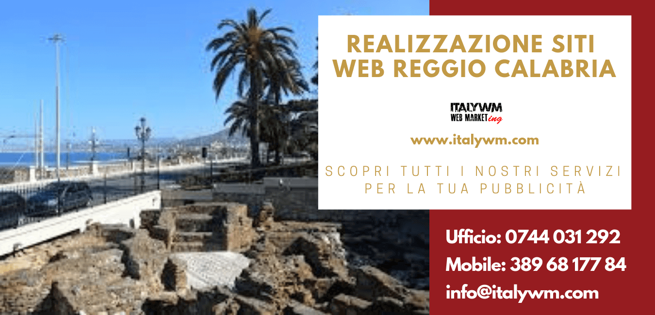 Realizzazione siti web Reggio Calabria, Italy Web Marketing ☎ 0744 031292 ... siti internet Reggio Calabria o ecommerce, social media marketing, grafica, pubblicità online