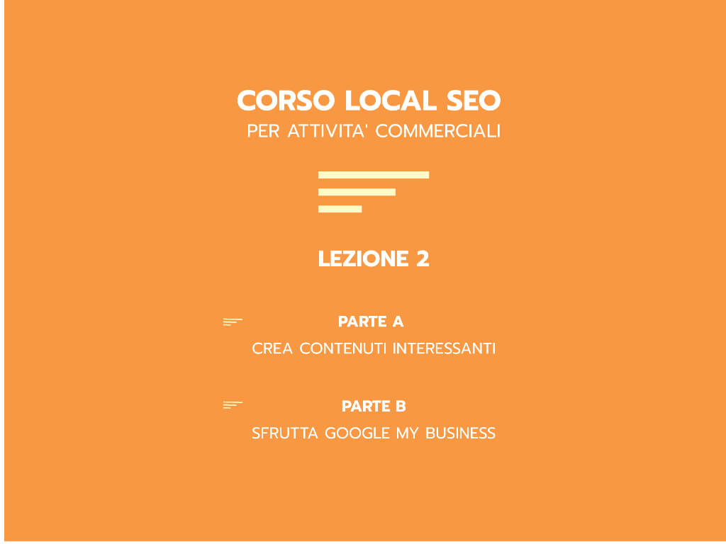 Corso Local Seo 2020 parte B - Italy Web Marketing