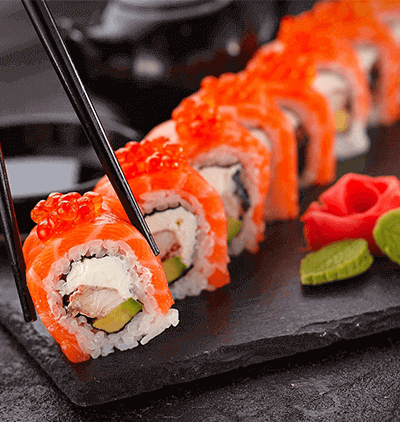 Sushi giapponese Creazione sito web blog cucina