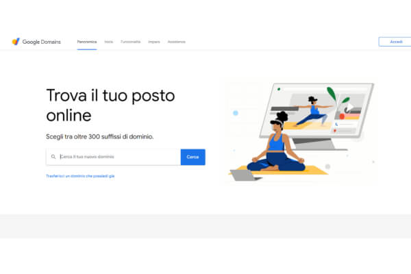 Google domains Italy WM