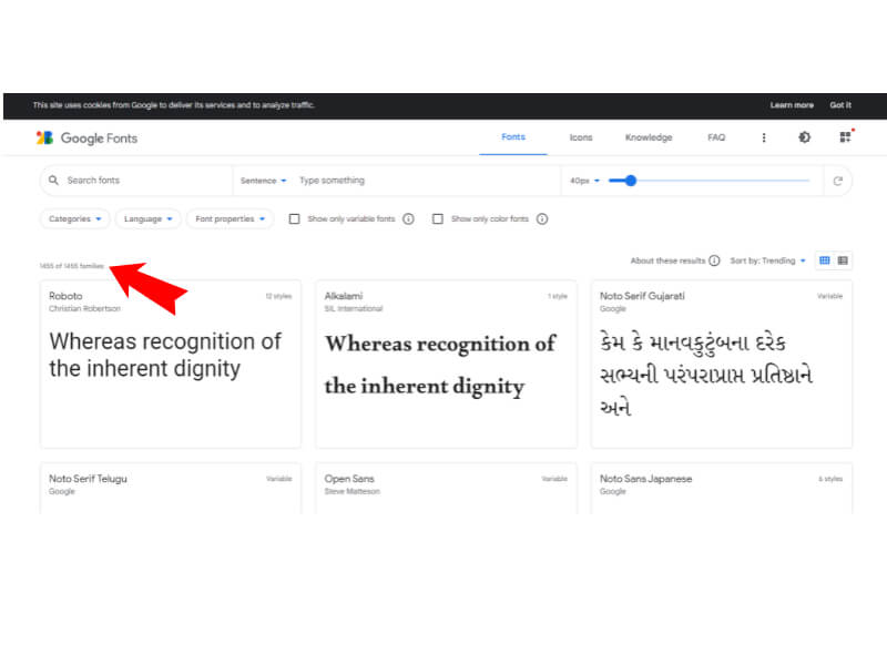 Font più popolari IWM Font più popolari IWM