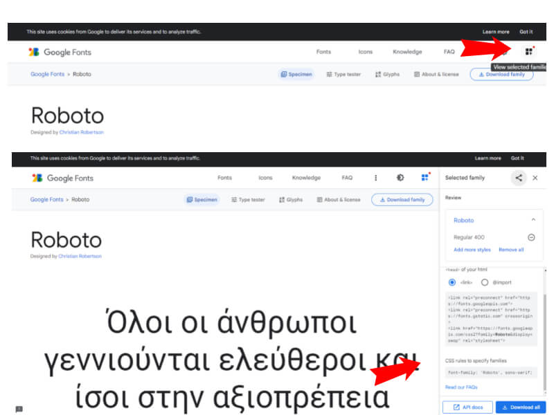 Google fonts per sito web Italy WM Google fonts per sito web Italy WM